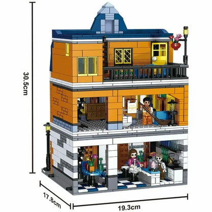 ZHEGAO MOC Building Block Set: Hill Tavern 0935, Model QL 0935