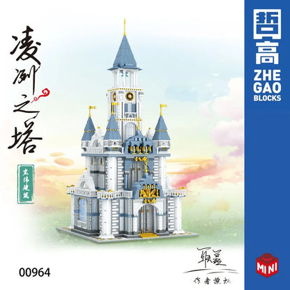 ZHEGAO MOC Building Block Set: The Tower Of Lingling MINI, Model 00964