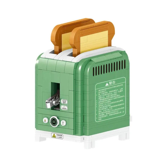 ZHEGAO MOC Building Block Set: Bread Machine City MINI, Model 01036