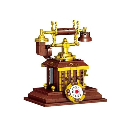 ZHEGAO MOC Building Block Set: Retro Telephone MINI 00939