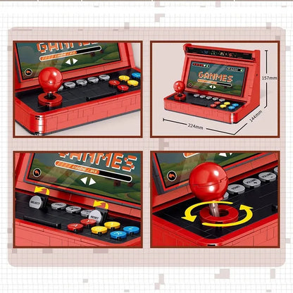 ZHEGAO MOC Building Block Set: Retro Game Console MINI Gaming 01026