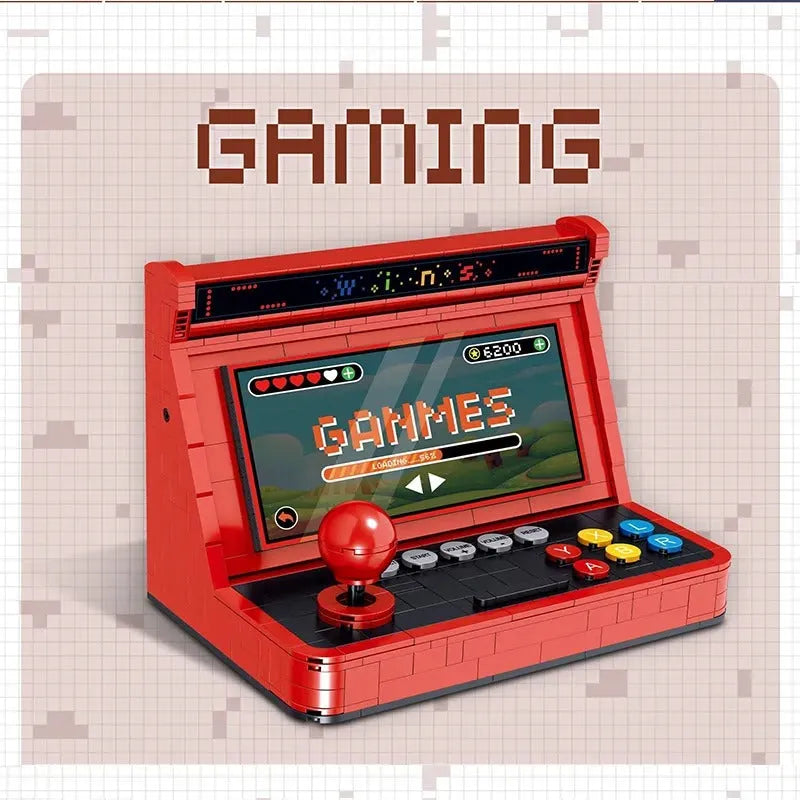 ZHEGAO MOC Building Block Set: Retro Game Console MINI Gaming 01026