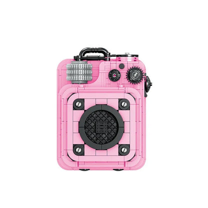 ZHEGAO MOC Building Block Set: Retro Sound System MINI 00985