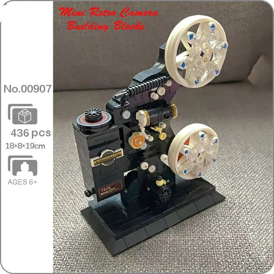 ZHEGAO Building Block Set: Retro Digital Video Camera MINI 00907