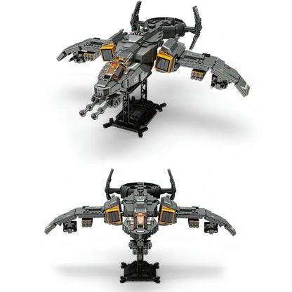 ZHEGAO MOC Building Block Set: Science Fiction Phantom Attack Aircraft, Model QJ5005