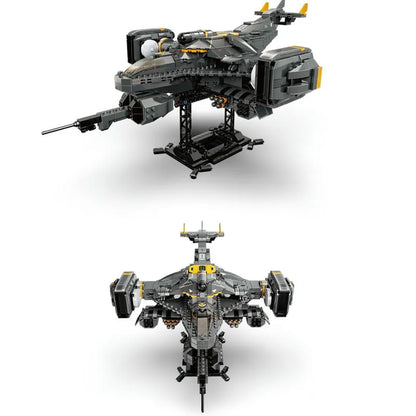 ZHEGAO MOC Building Block Set: Science Fiction MOC Titan Attack Aircraft, Model QJ5002